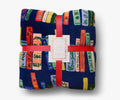Cloverpaperco™ - Fleece Blanket - Bookshelf
