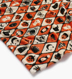 Cloverpaperco™ - Fleece Blanket - Halloween Argyle