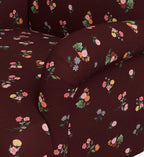 Cloverpaperco™ - Bristol Armchair - Ditsy Dahlia Burgundy