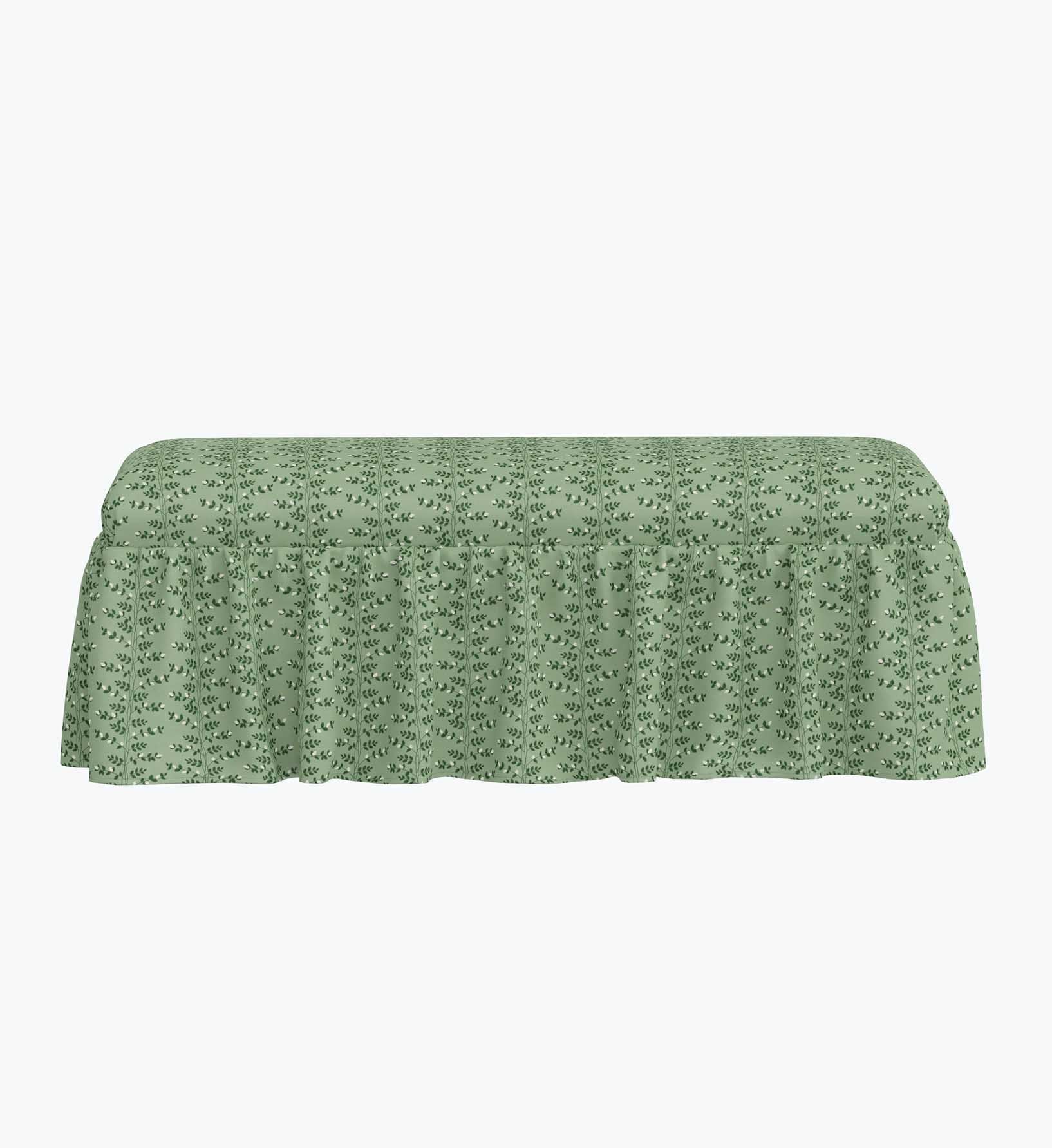 Cloverpaperco™ - Surrey Dining Bench - Climbing Vines