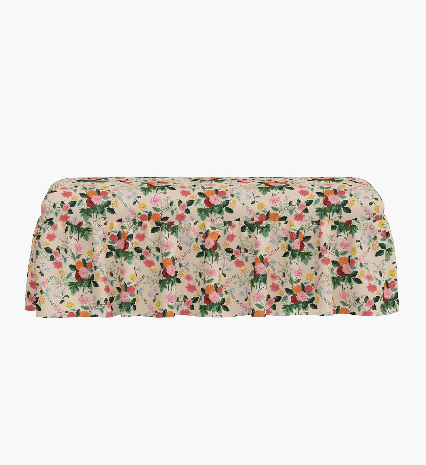 Cloverpaperco™ - Surrey Dining Bench - Dahlia