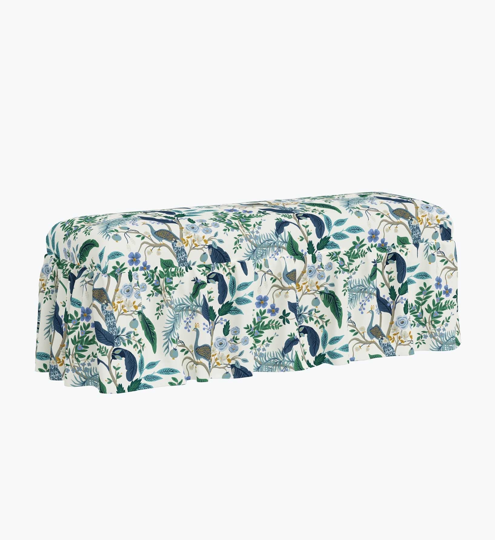 Cloverpaperco™ - Surrey Dining Bench - Peacock