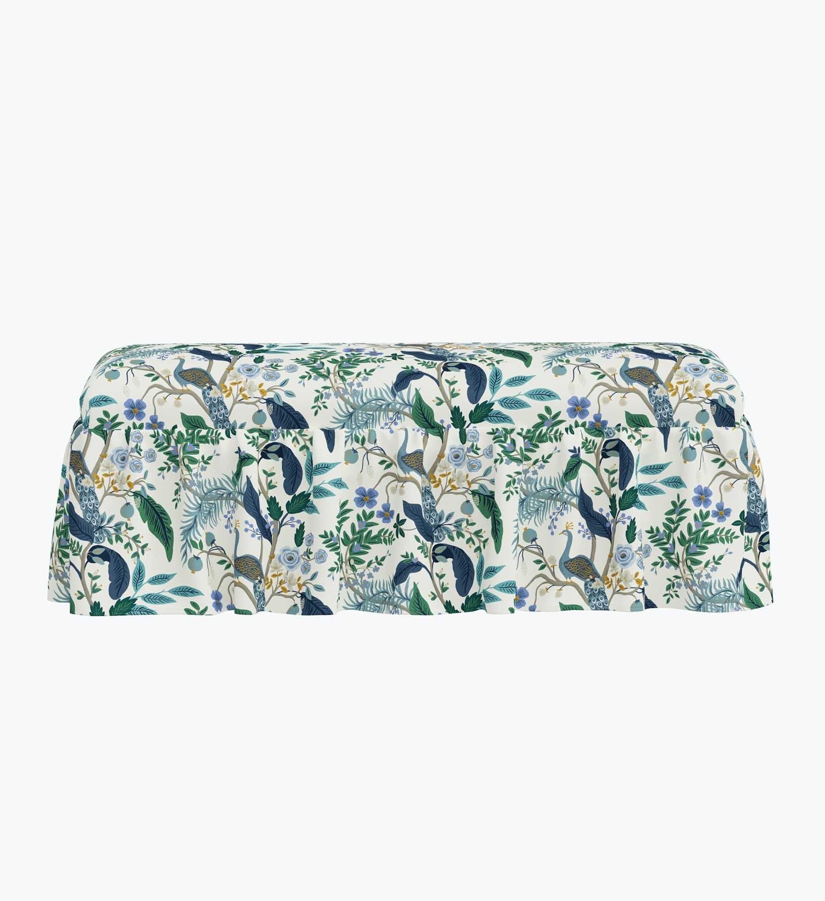 Cloverpaperco™ - Surrey Dining Bench - Peacock