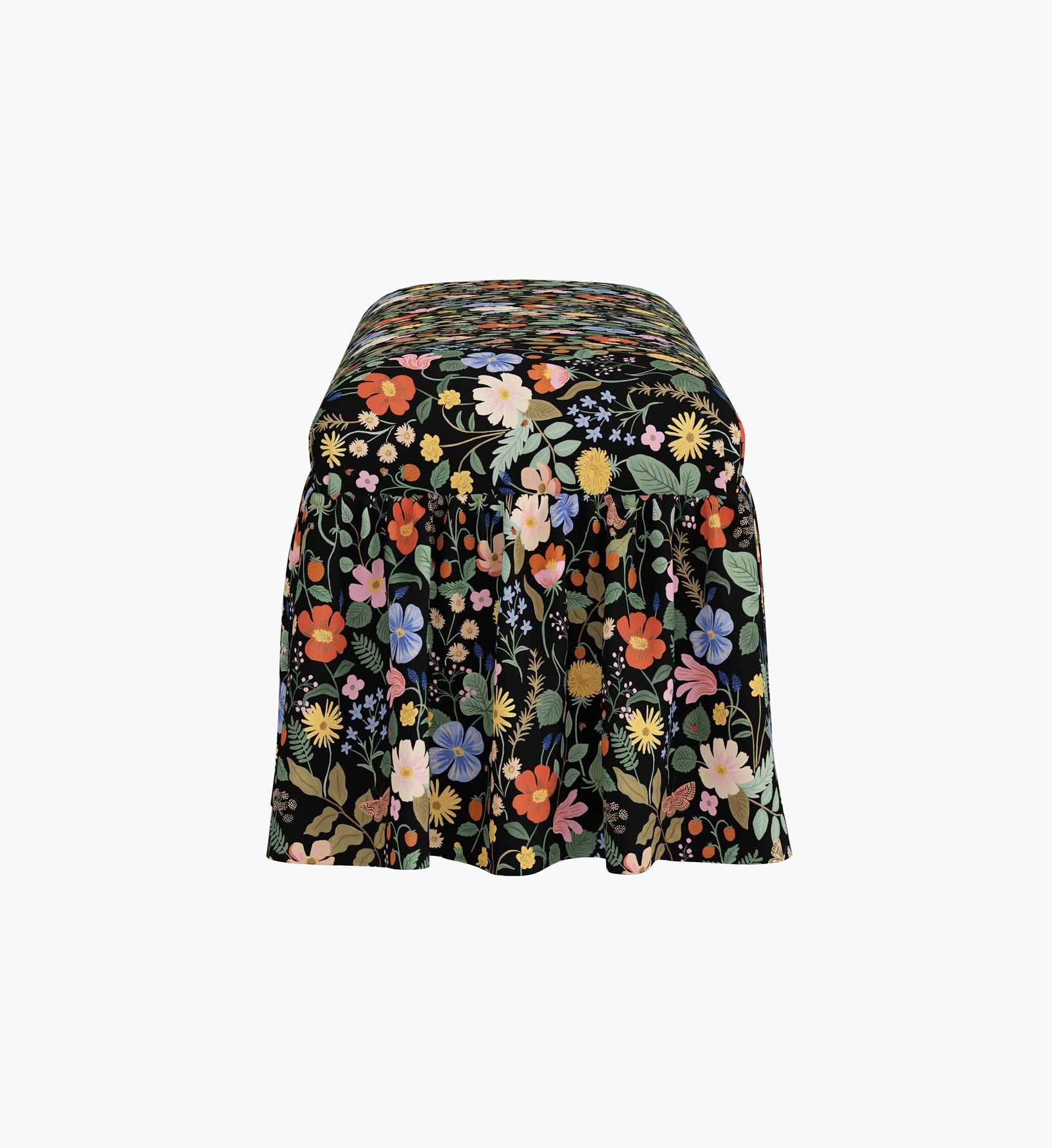 Cloverpaperco™ - Surrey Dining Bench - Strawberry Fields
