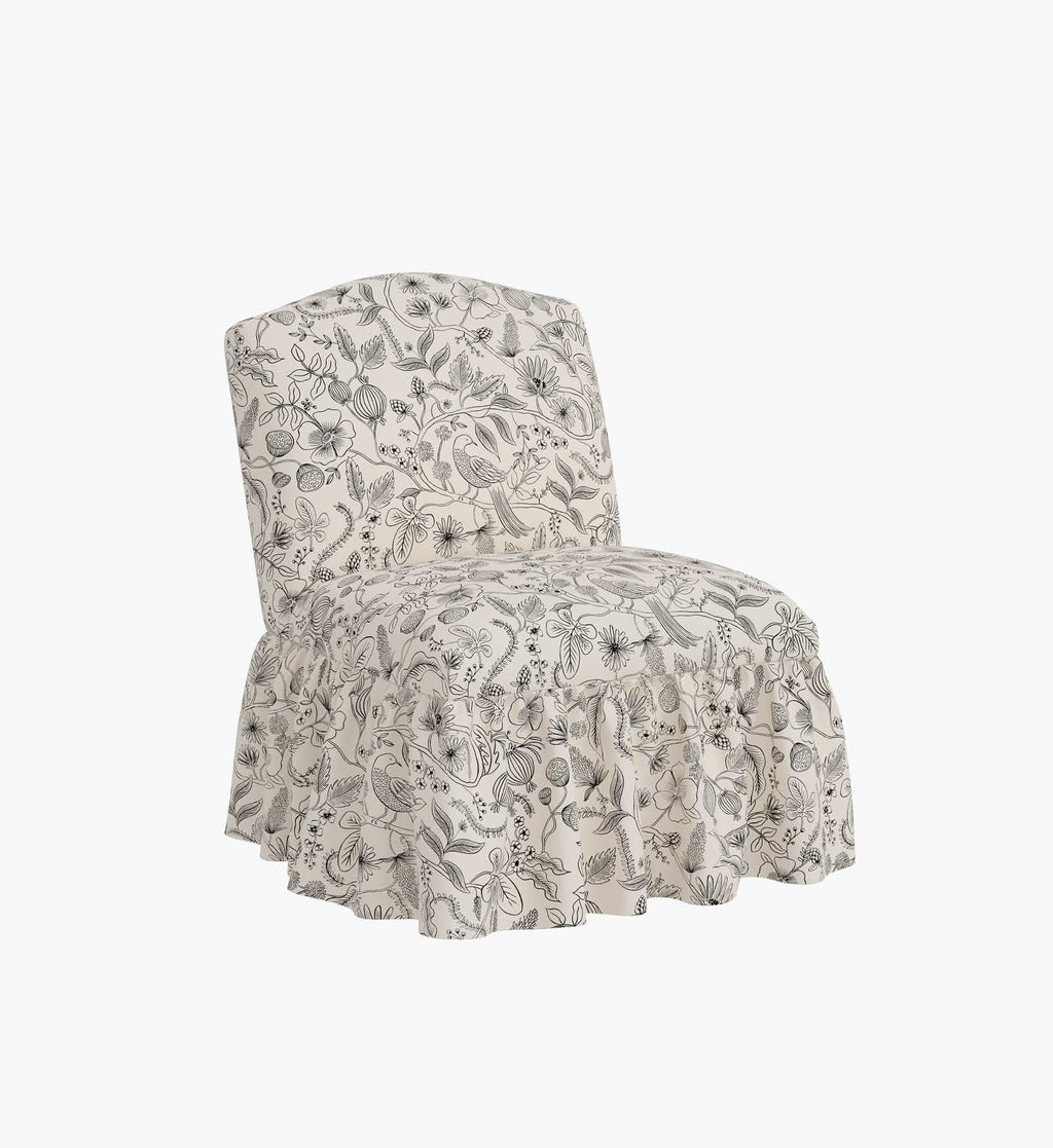 Cloverpaperco™ - Edie Slipper Chair - Aviary