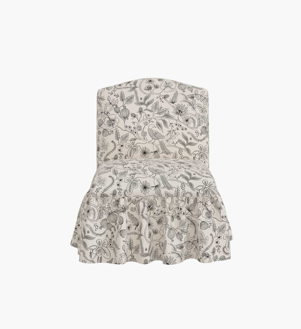 Cloverpaperco™ - Edie Slipper Chair - Aviary