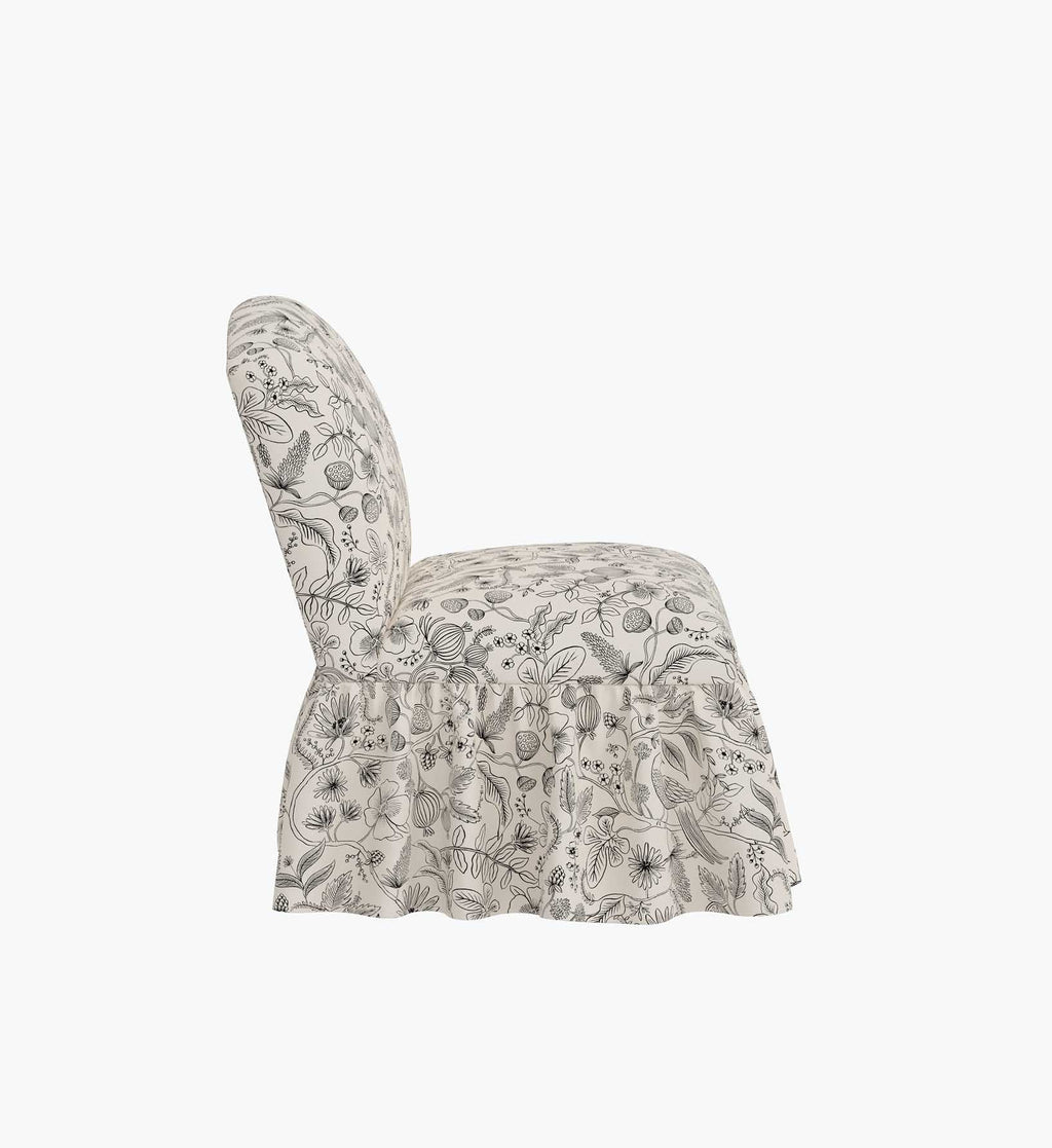 Cloverpaperco™ - Edie Slipper Chair - Aviary