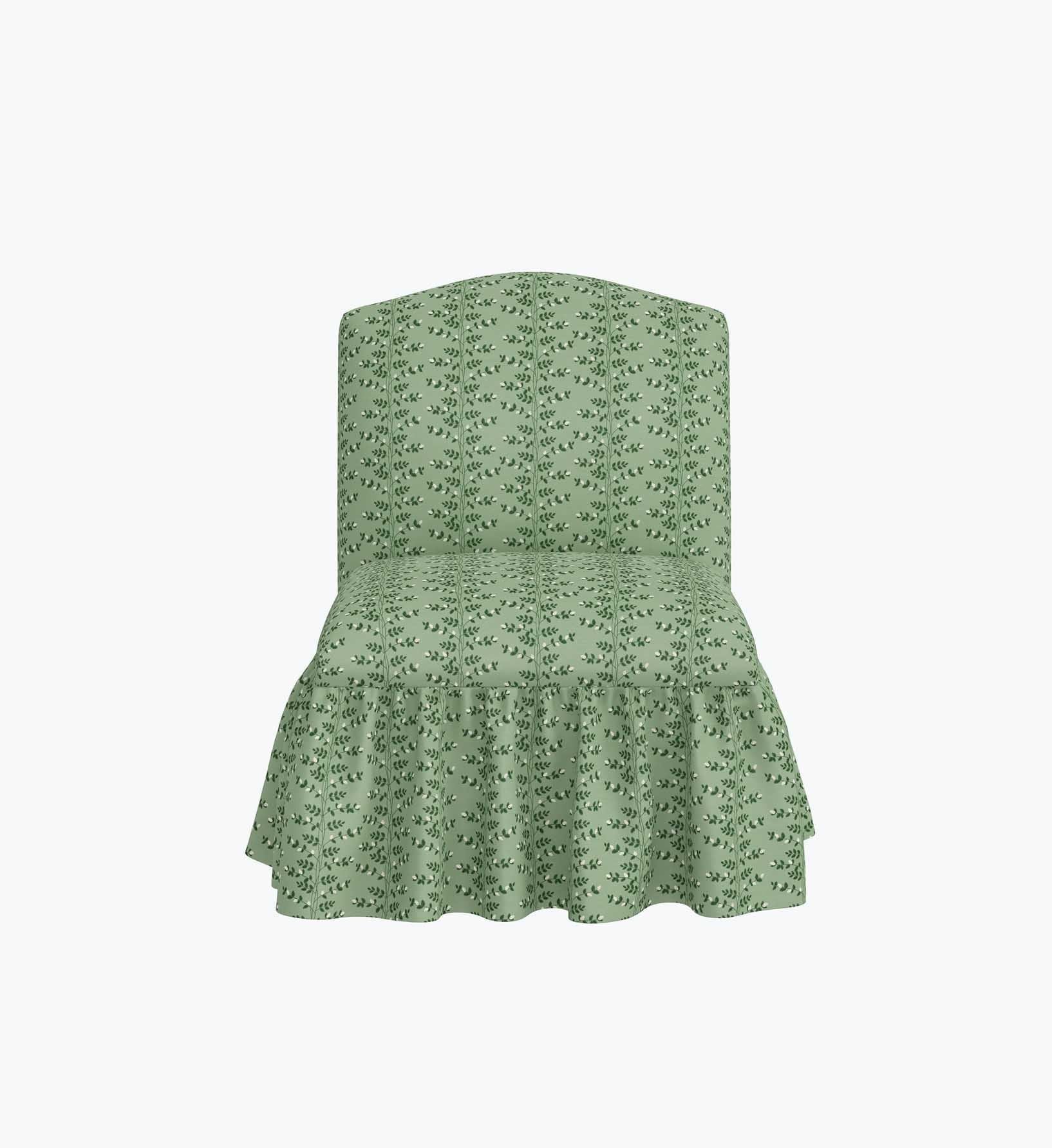 Cloverpaperco™ - Edie Slipper Chair - Climbing Vines