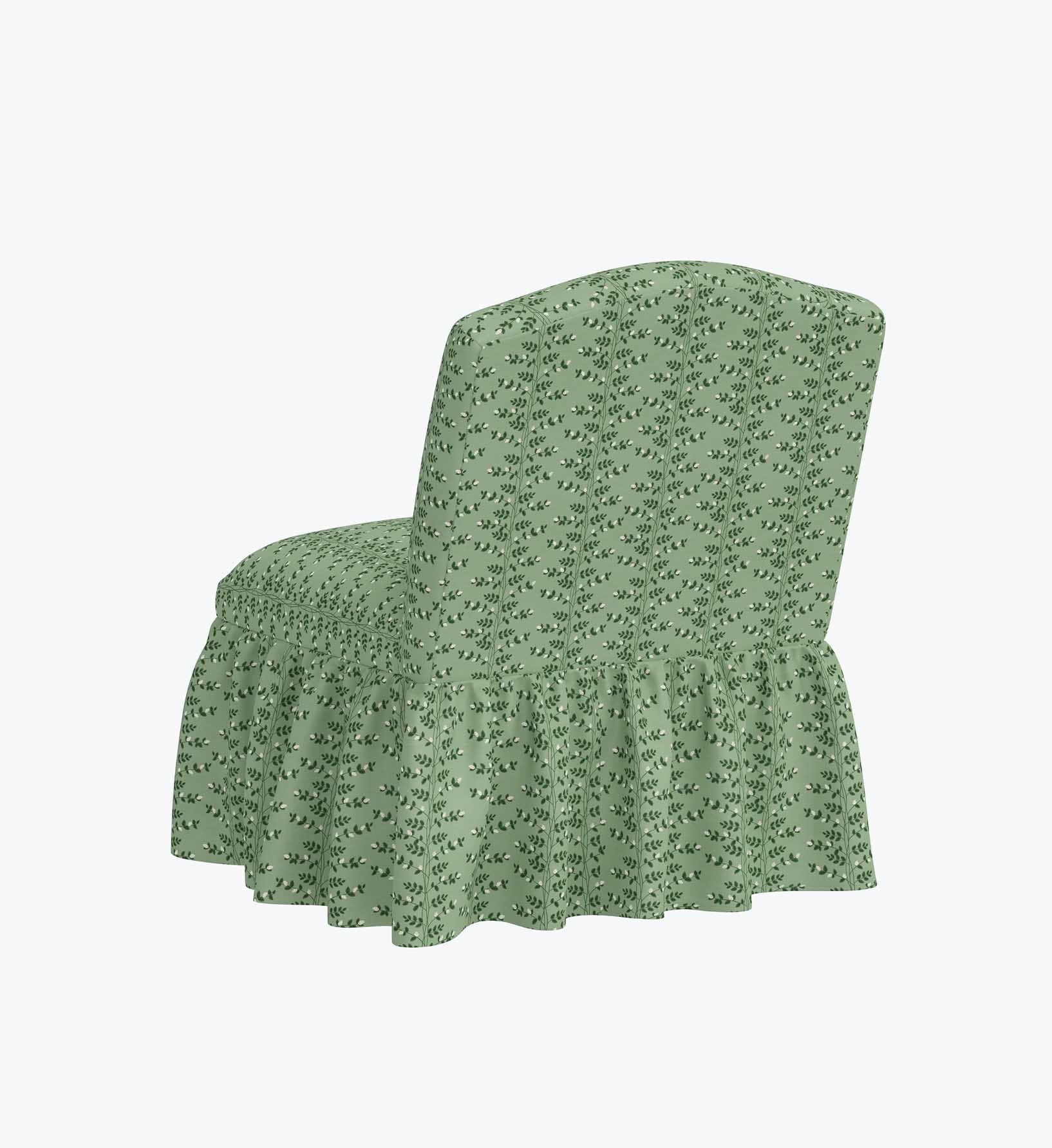 Cloverpaperco™ - Edie Slipper Chair - Climbing Vines