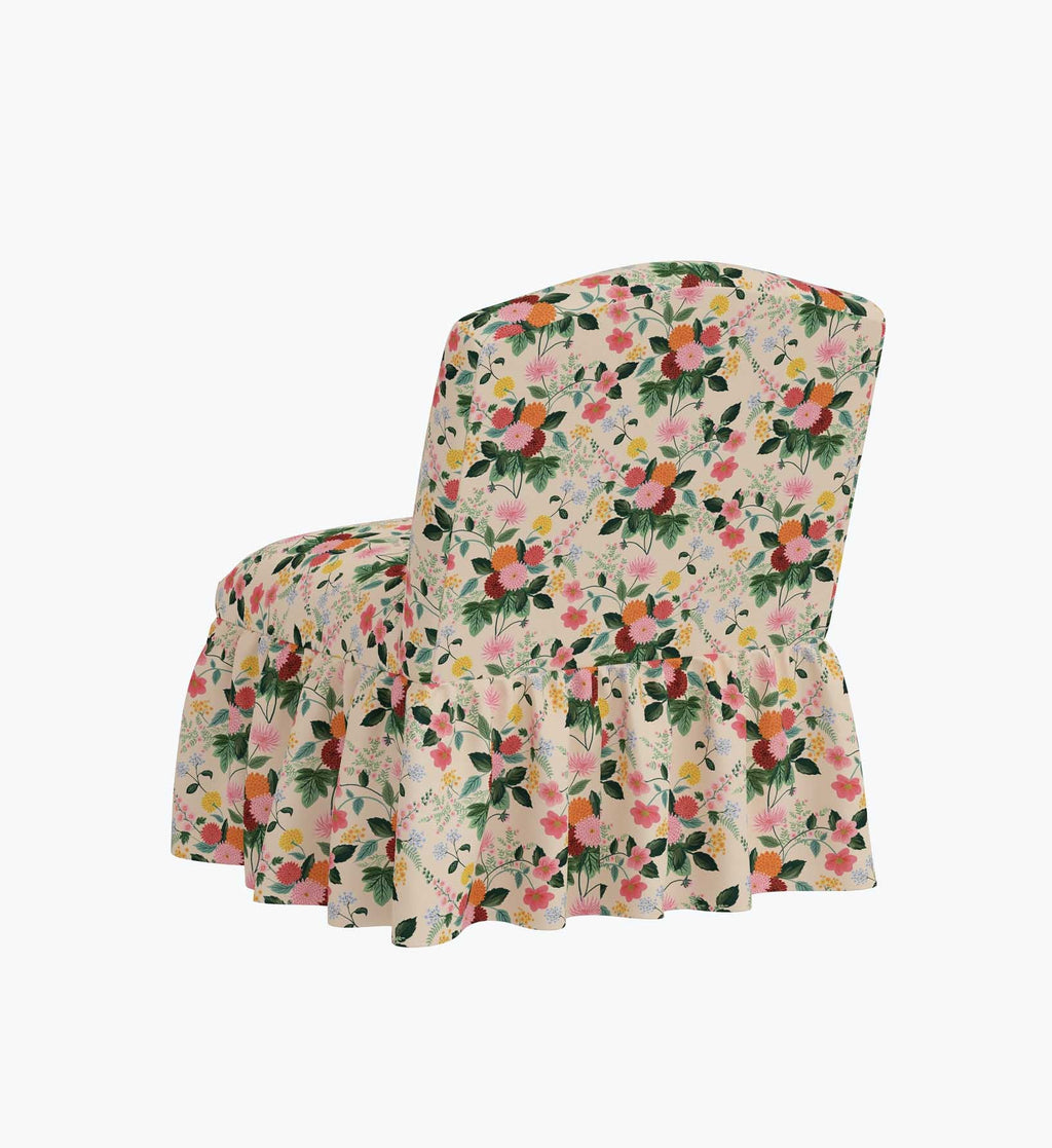 Cloverpaperco™ - Edie Slipper Chair - Dahlia