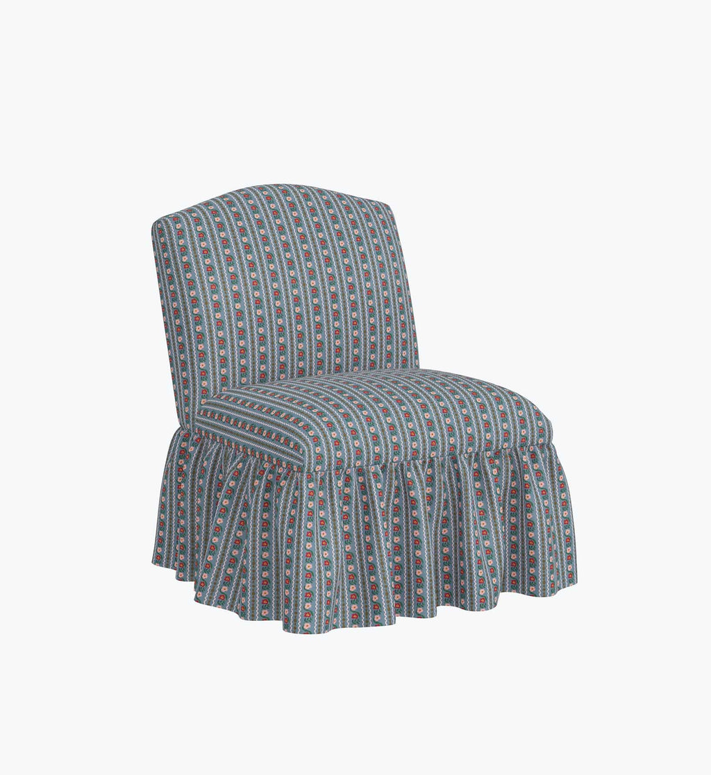 Cloverpaperco™ - Edie Slipper Chair - Delphine