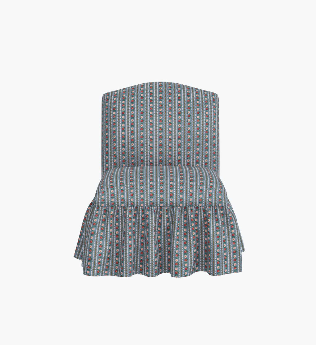 Cloverpaperco™ - Edie Slipper Chair - Delphine