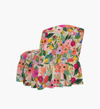 Cloverpaperco™ - Edie Slipper Chair - Garden Party