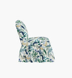Cloverpaperco™ - Edie Slipper Chair - Peacock