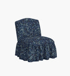 Cloverpaperco™ - Edie Slipper Chair - Willowberry