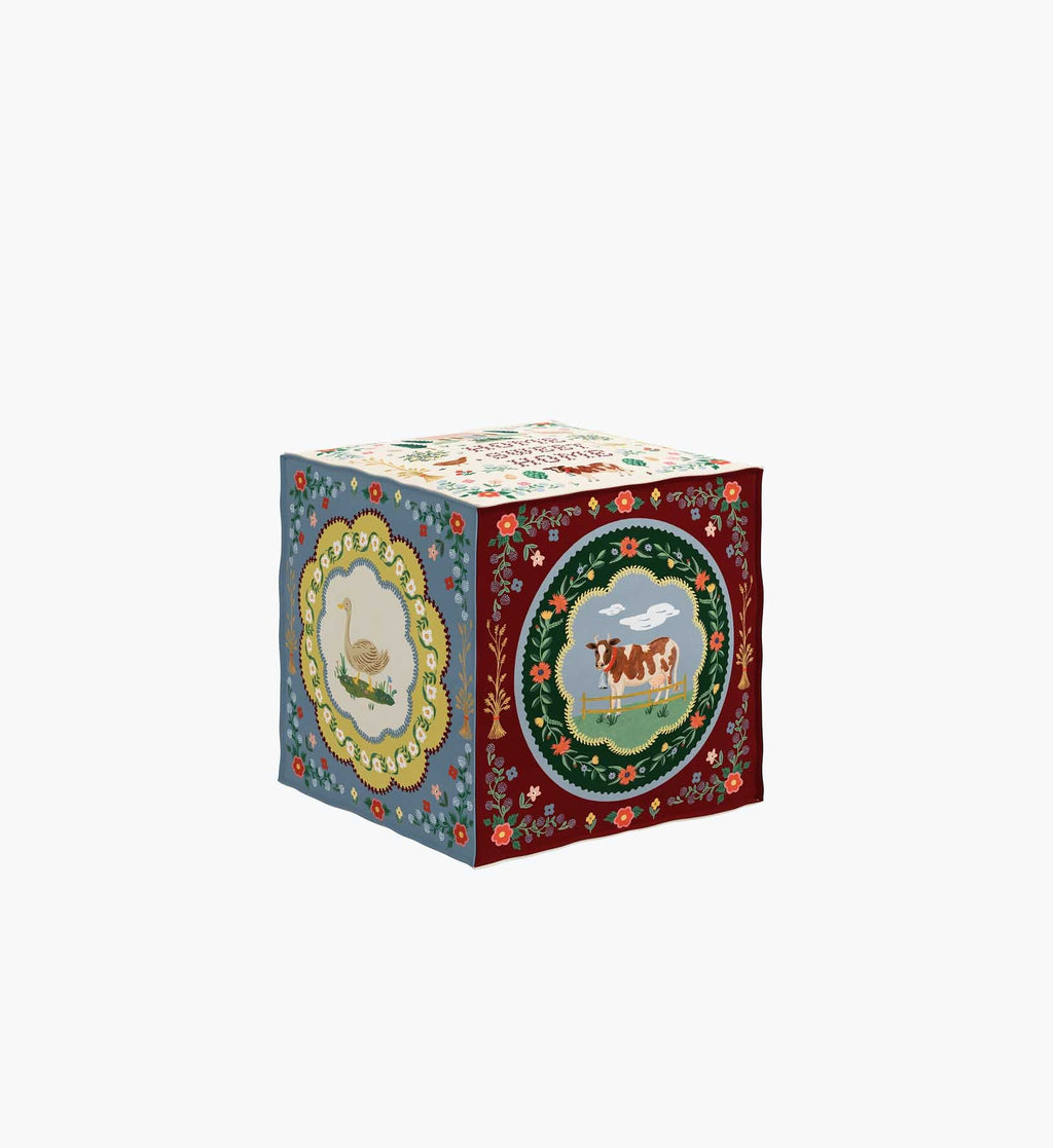 Cloverpaperco™ - Bea Ottoman - Home Sweet Home
