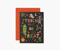 Cloverpaperco™ - Halloween Parade Halloween Card - Single Card