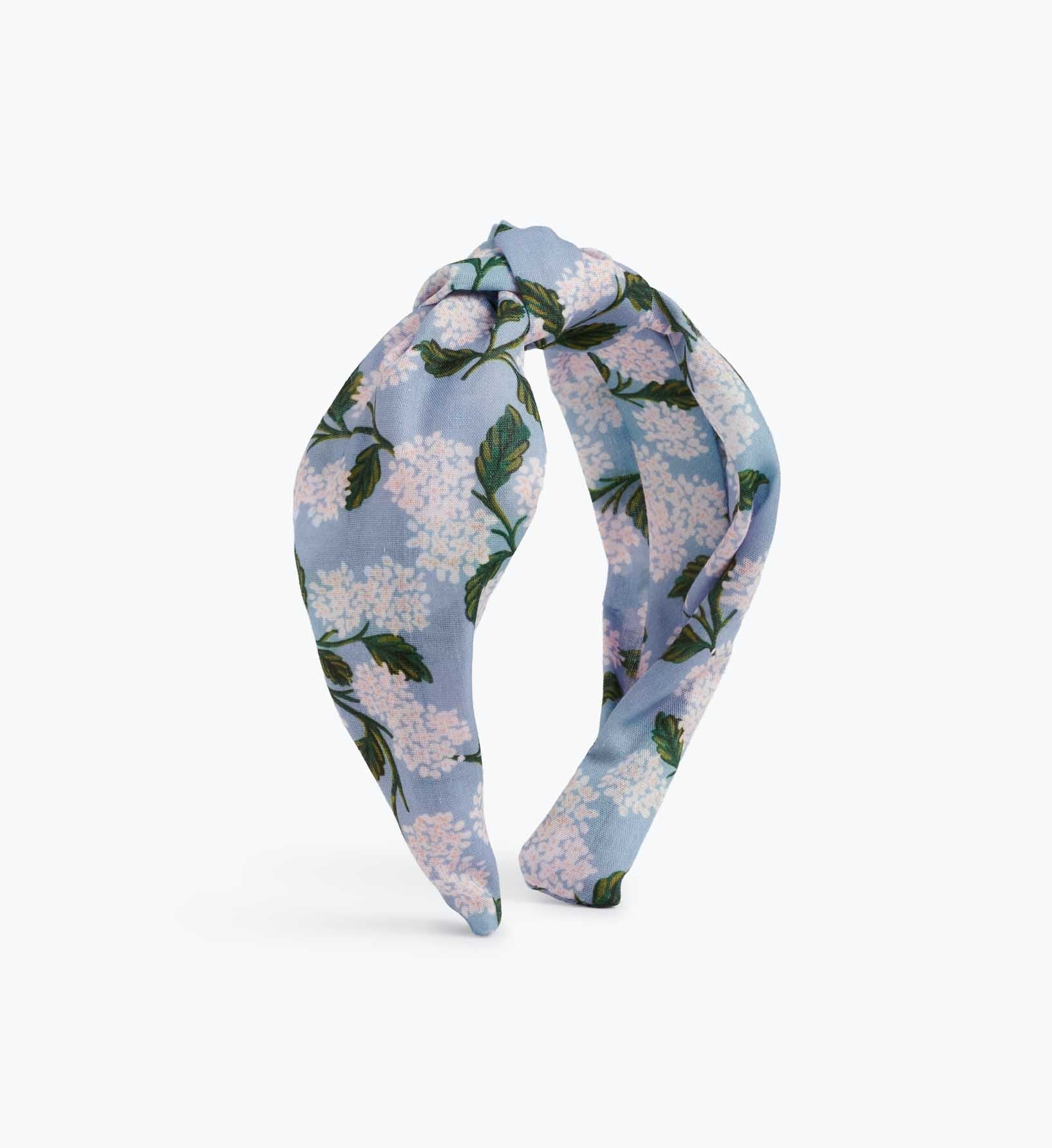 Cloverpaperco™ - Knotted Headband - Hydrangea