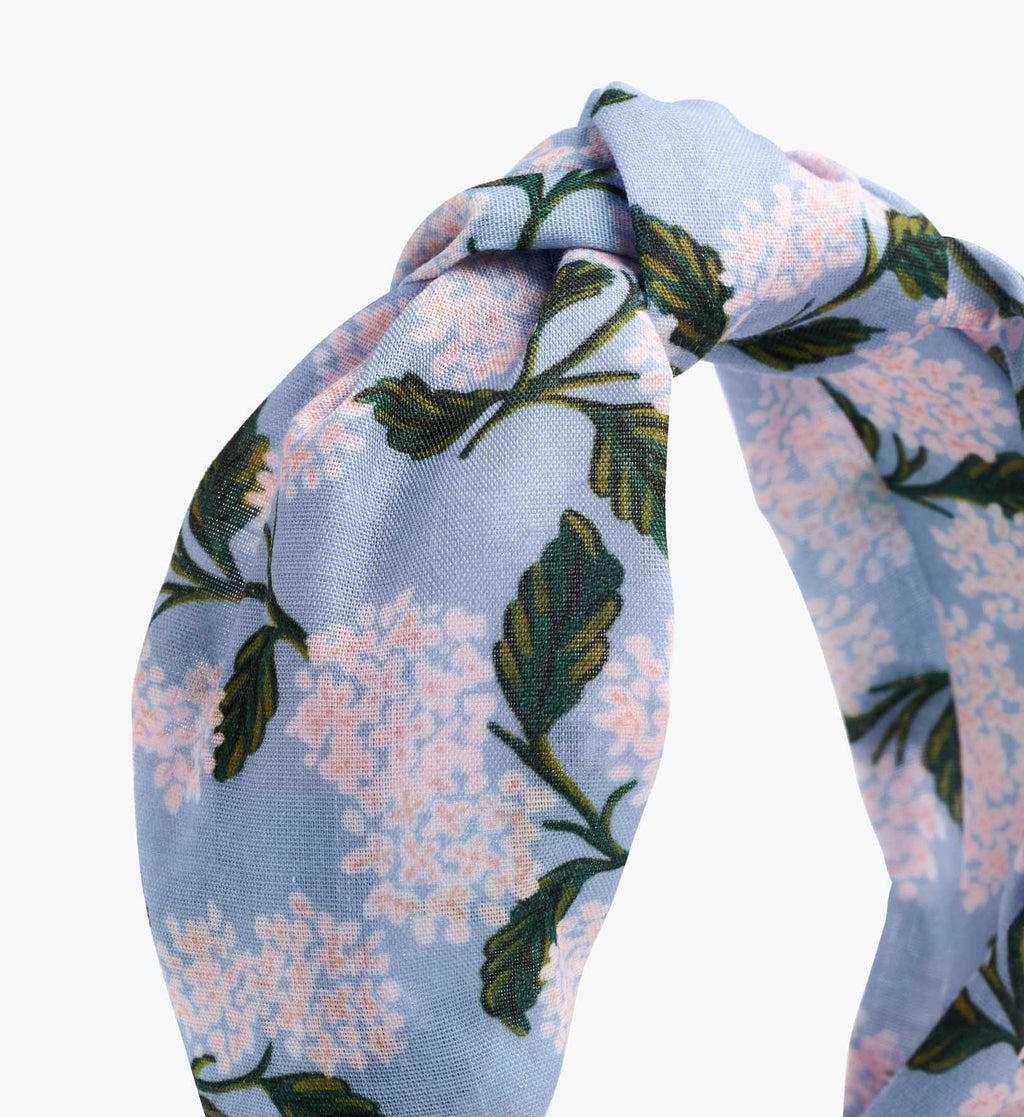 Cloverpaperco™ - Knotted Headband - Hydrangea