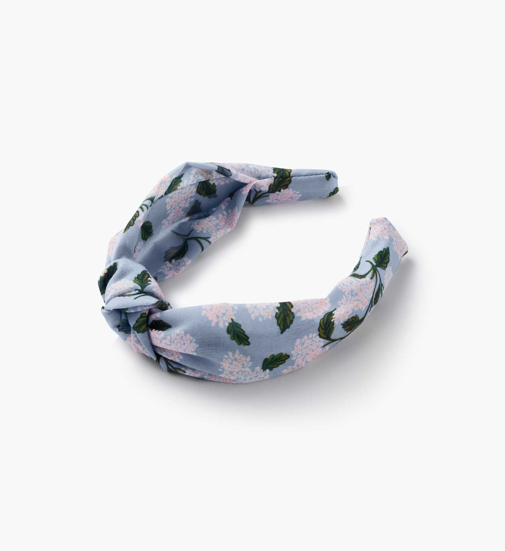 Cloverpaperco™ - Knotted Headband - Hydrangea