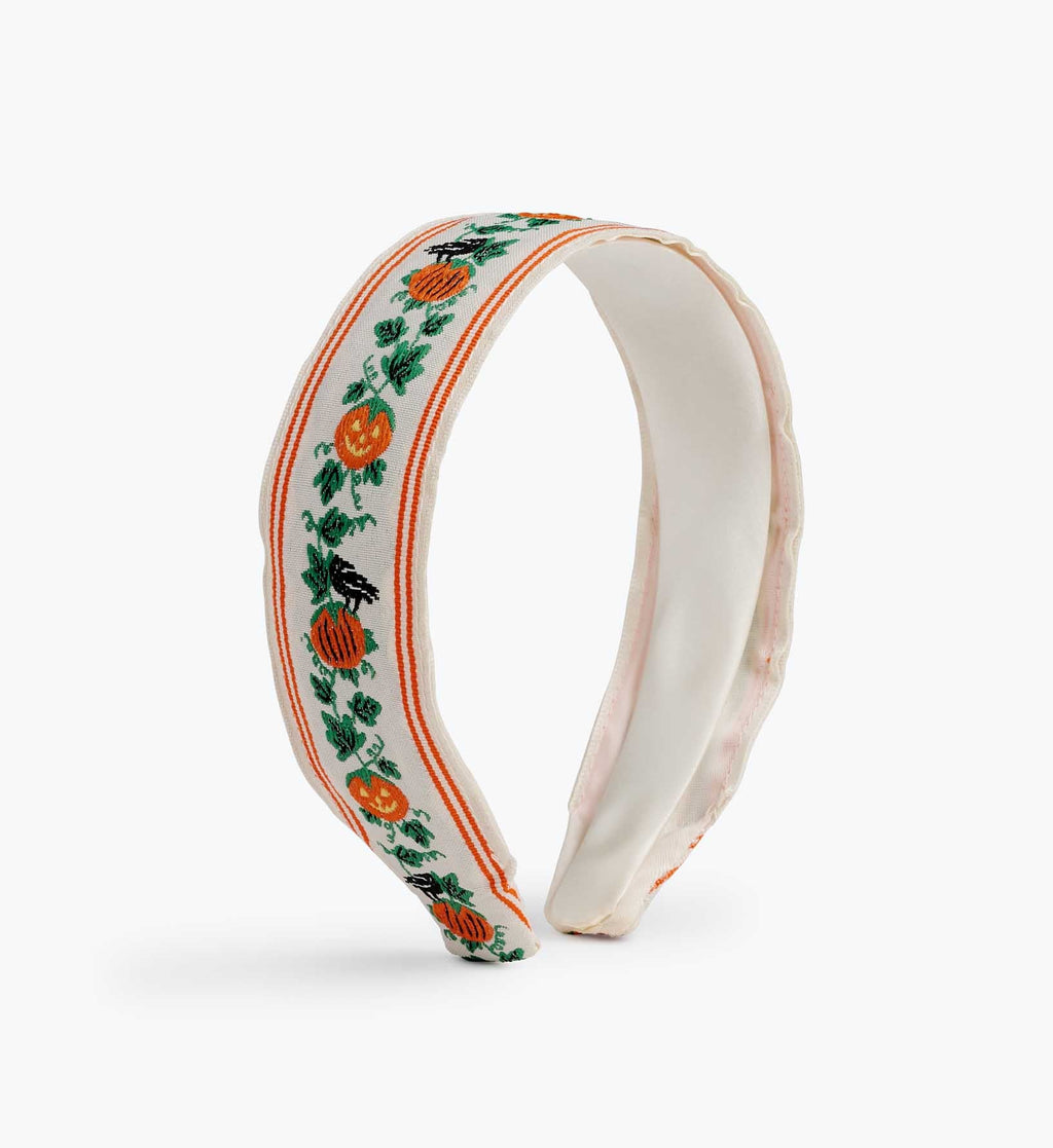 Cloverpaperco™ - Jacquard Headband - Pumpkin Patch