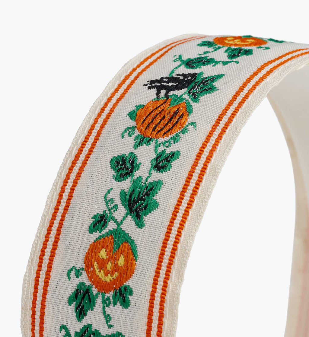 Cloverpaperco™ - Jacquard Headband - Pumpkin Patch