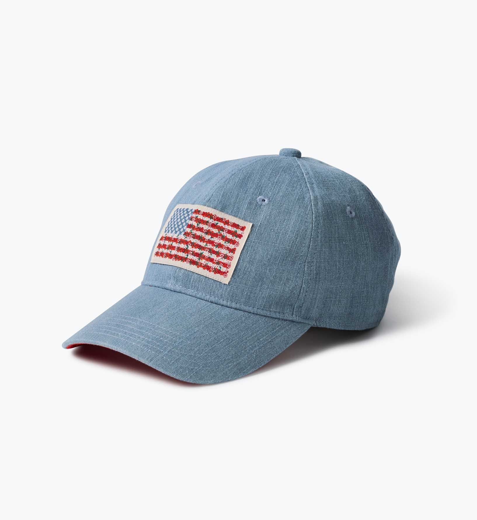 Cloverpaperco™ - Baseball Cap - Americana Denim