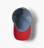 Cloverpaperco™ - Baseball Cap - Americana Denim