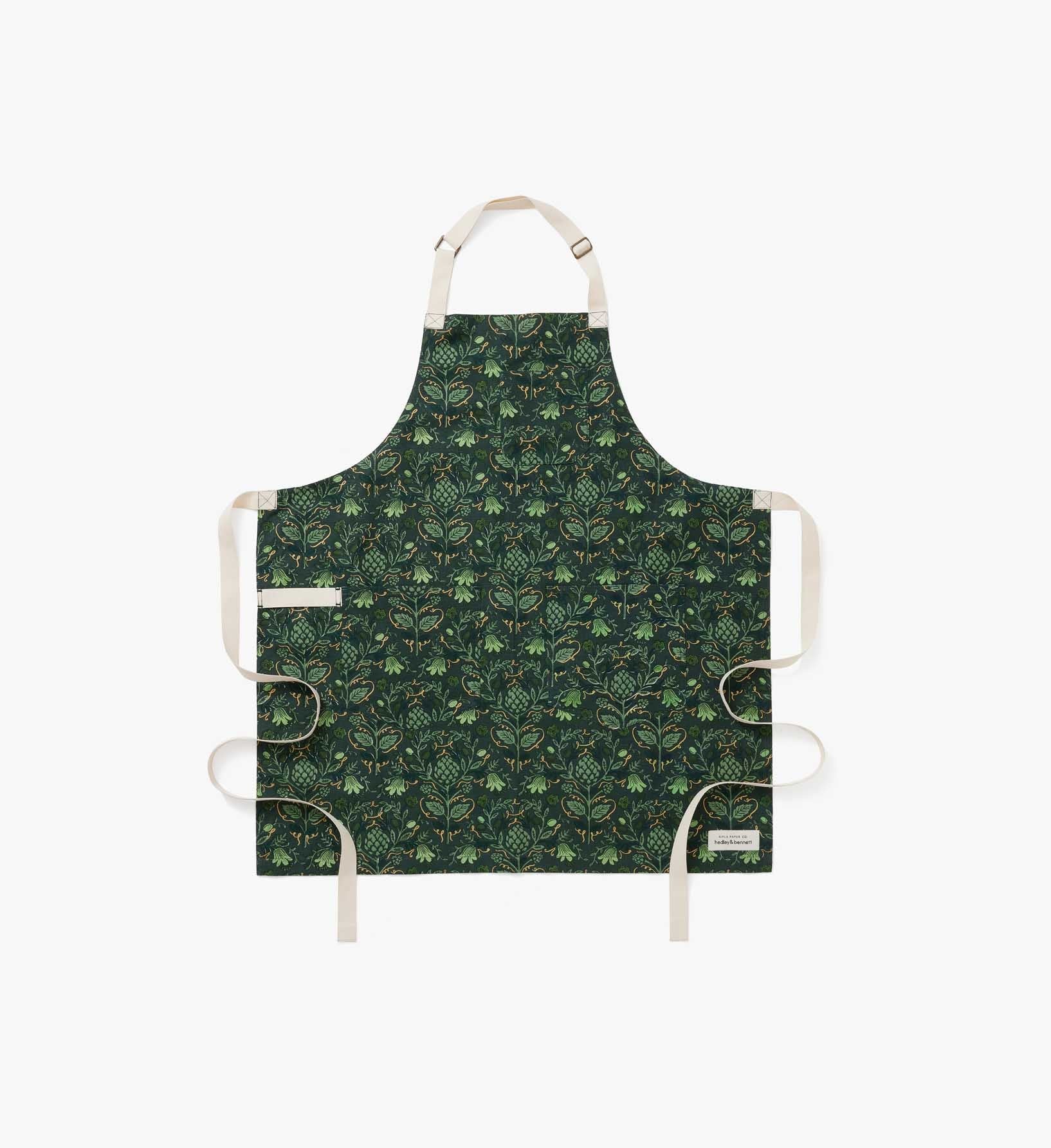 Cloverpaperco™ - Essentials Apron - Artichoke Forest