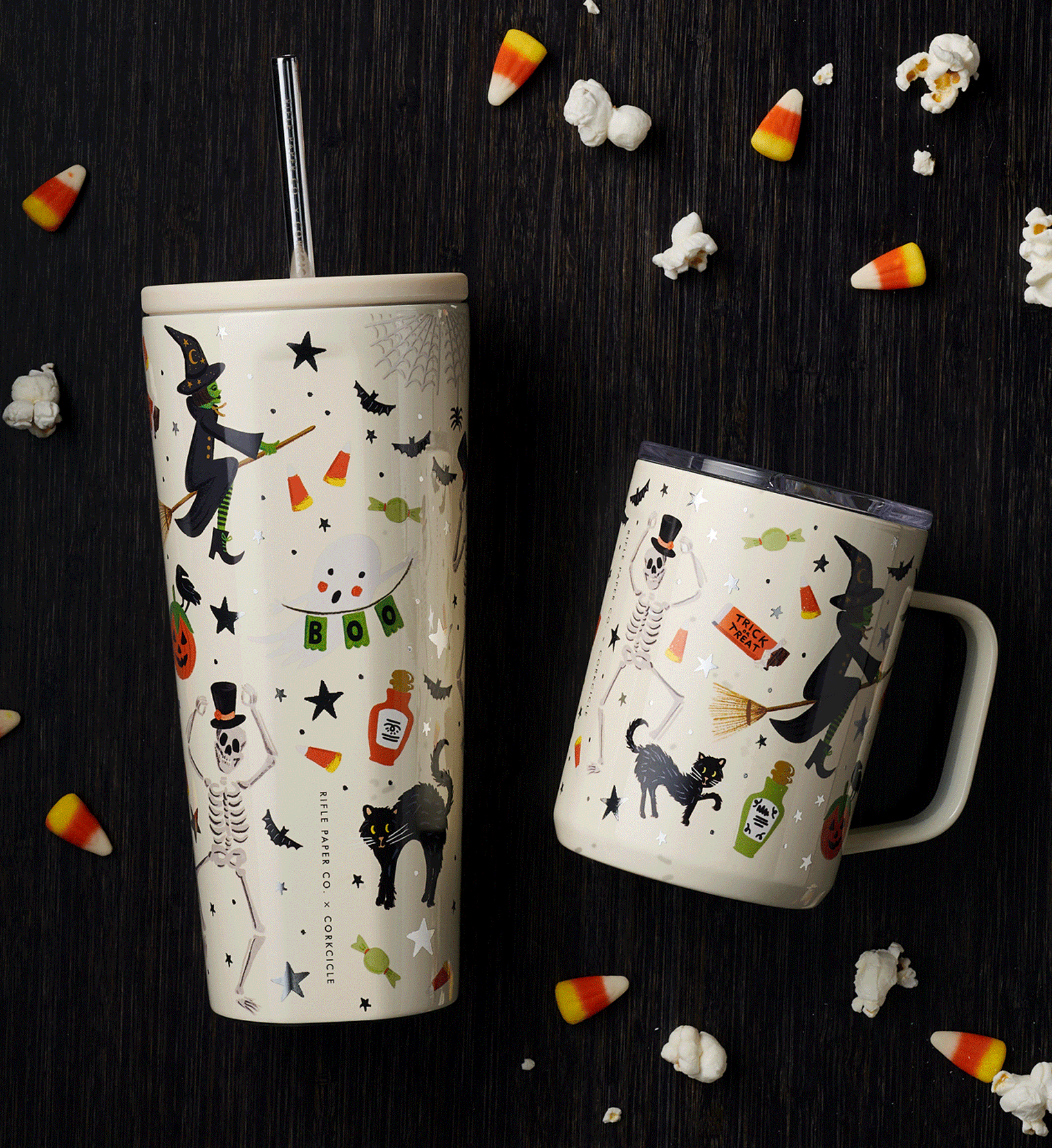 Cloverpaperco™ - 16 oz. Coffee Mug - Halloween Parade