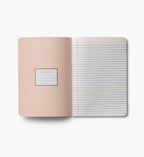 Cloverpaperco™ - Stitched Notebook Set - Schoolhouse