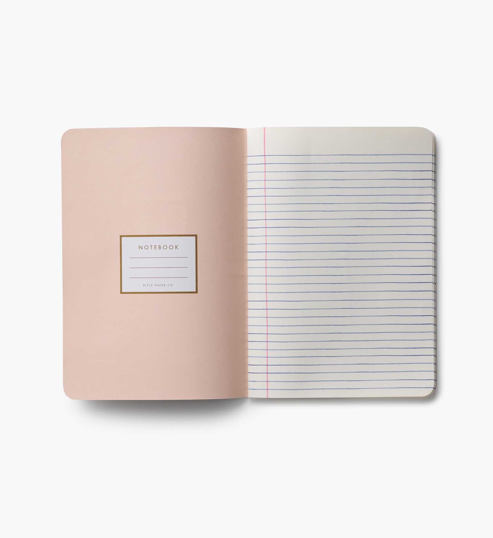 Cloverpaperco™ - Stitched Notebook Set - Schoolhouse