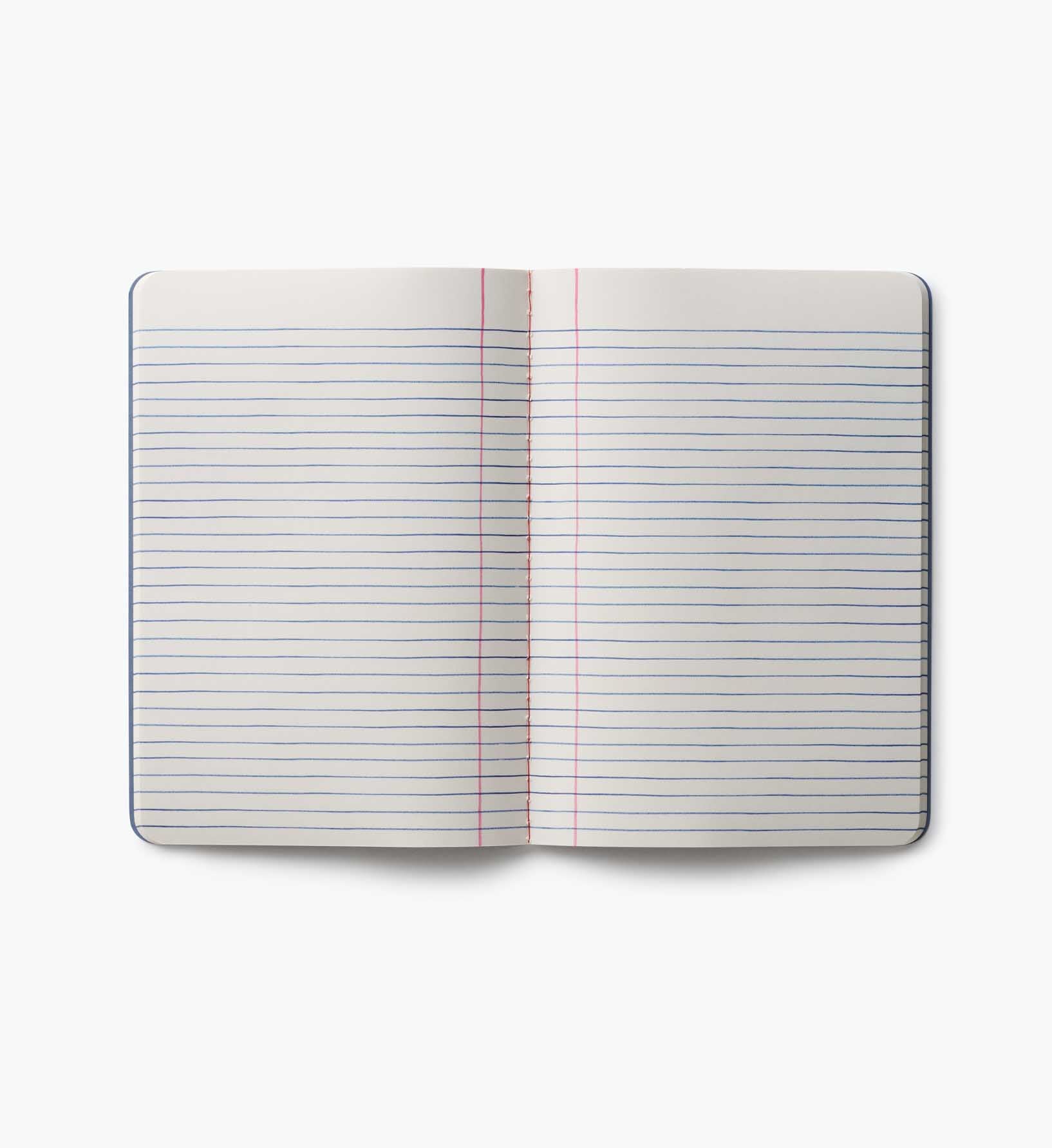 Cloverpaperco™ - Stitched Notebook Set - Schoolhouse