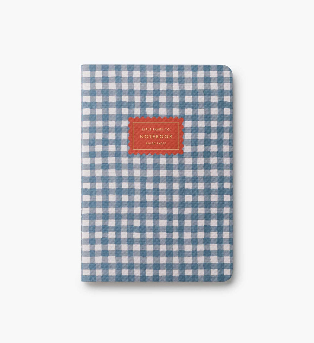 Cloverpaperco™ - Stitched Notebook Set - Schoolhouse