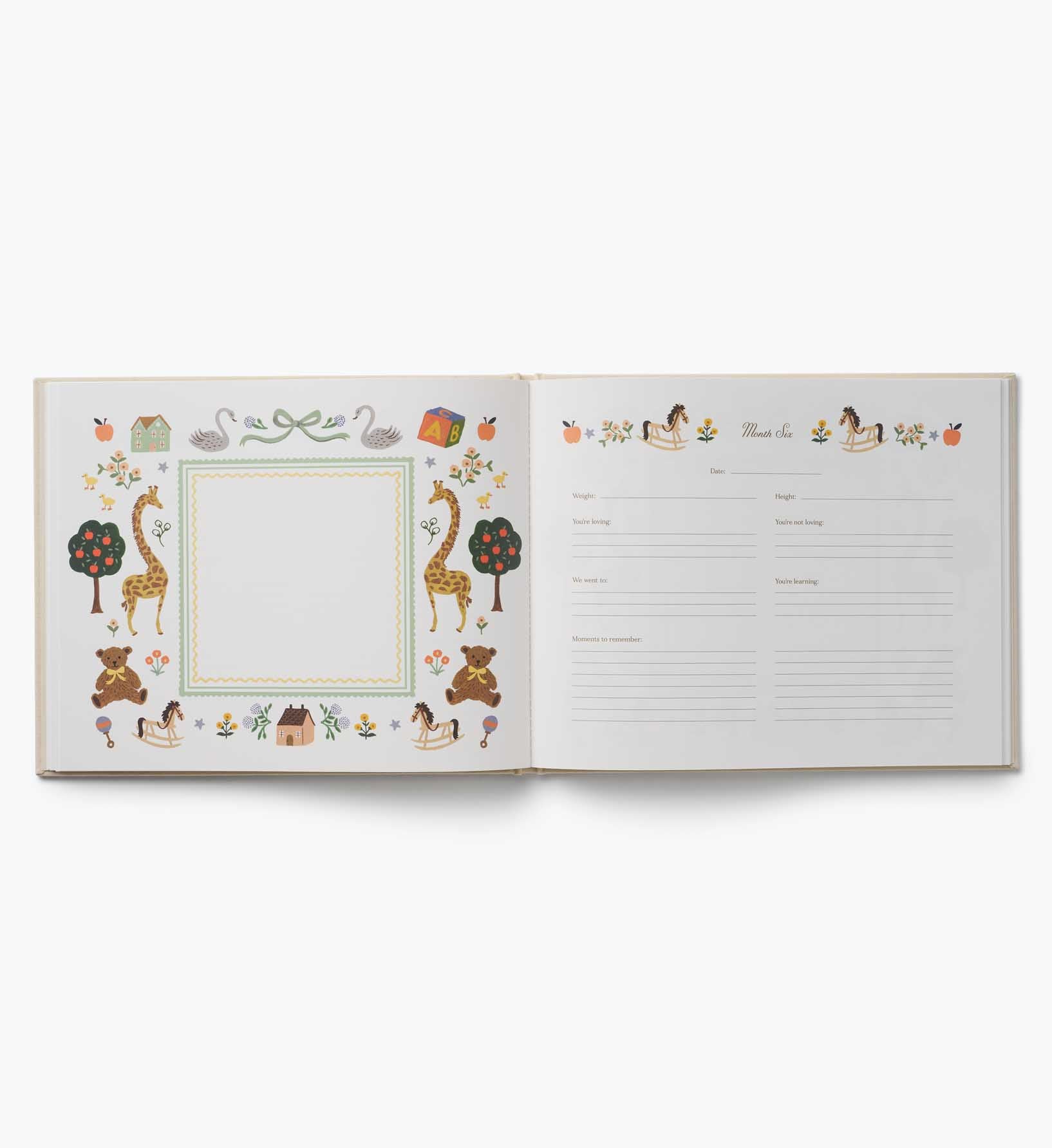 Cloverpaperco™ - Embroidered Baby Book - Storybook
