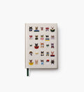 Cloverpaperco™ - Embroidered Journal - Studious Cats