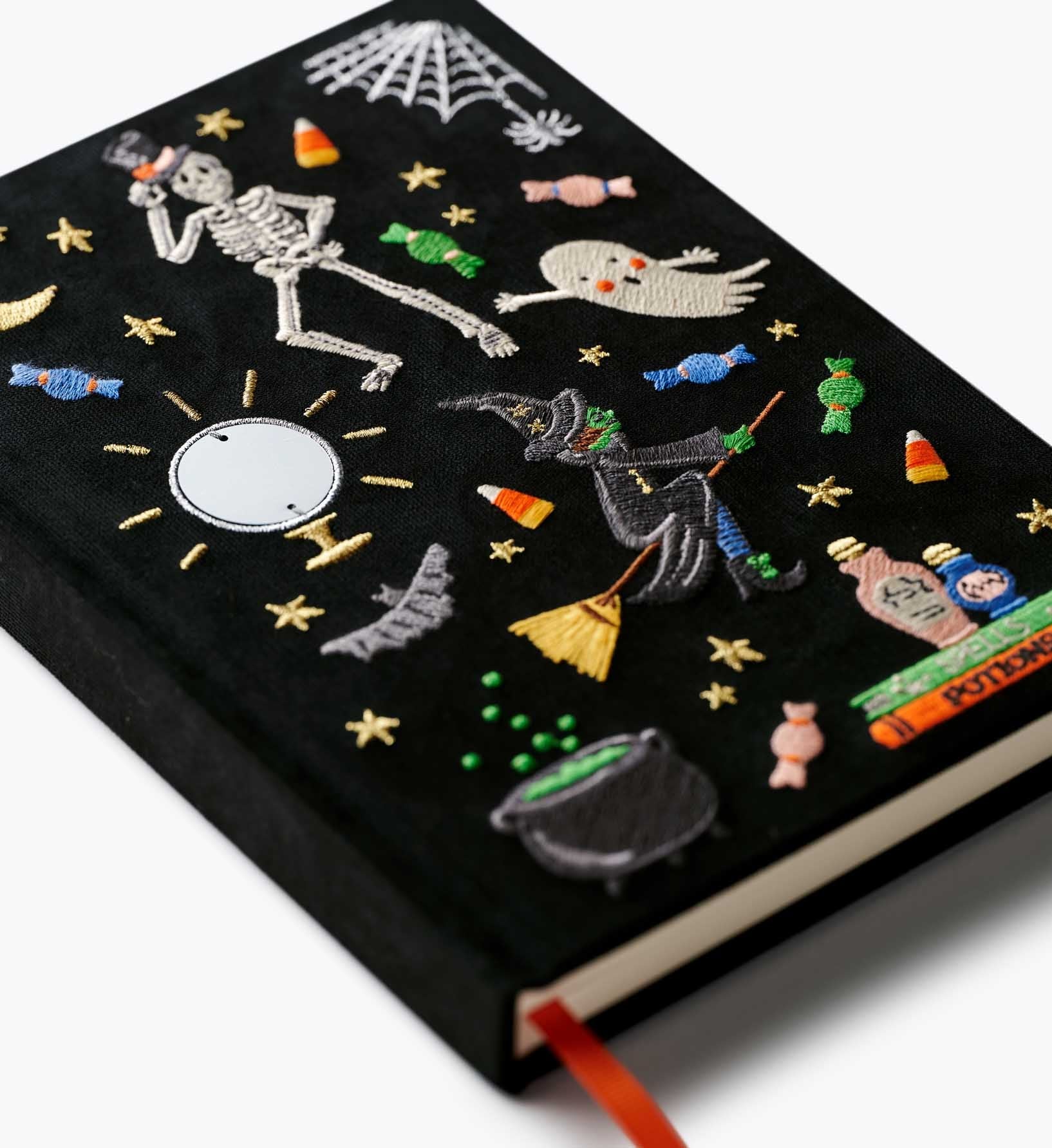Cloverpaperco™ - Embroidered Journal - Spellbound