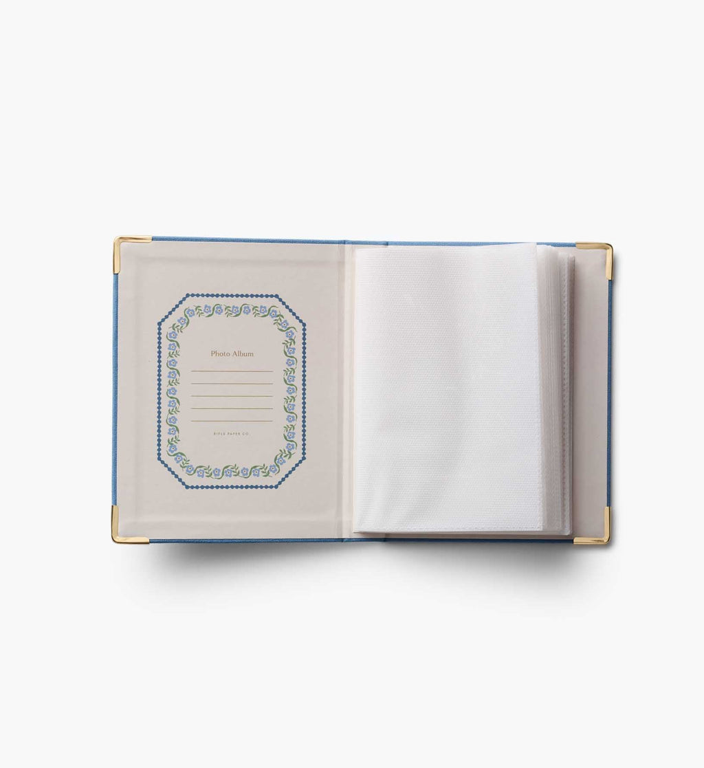 Cloverpaperco™ - Embroidered Small Photo Album - Delphine