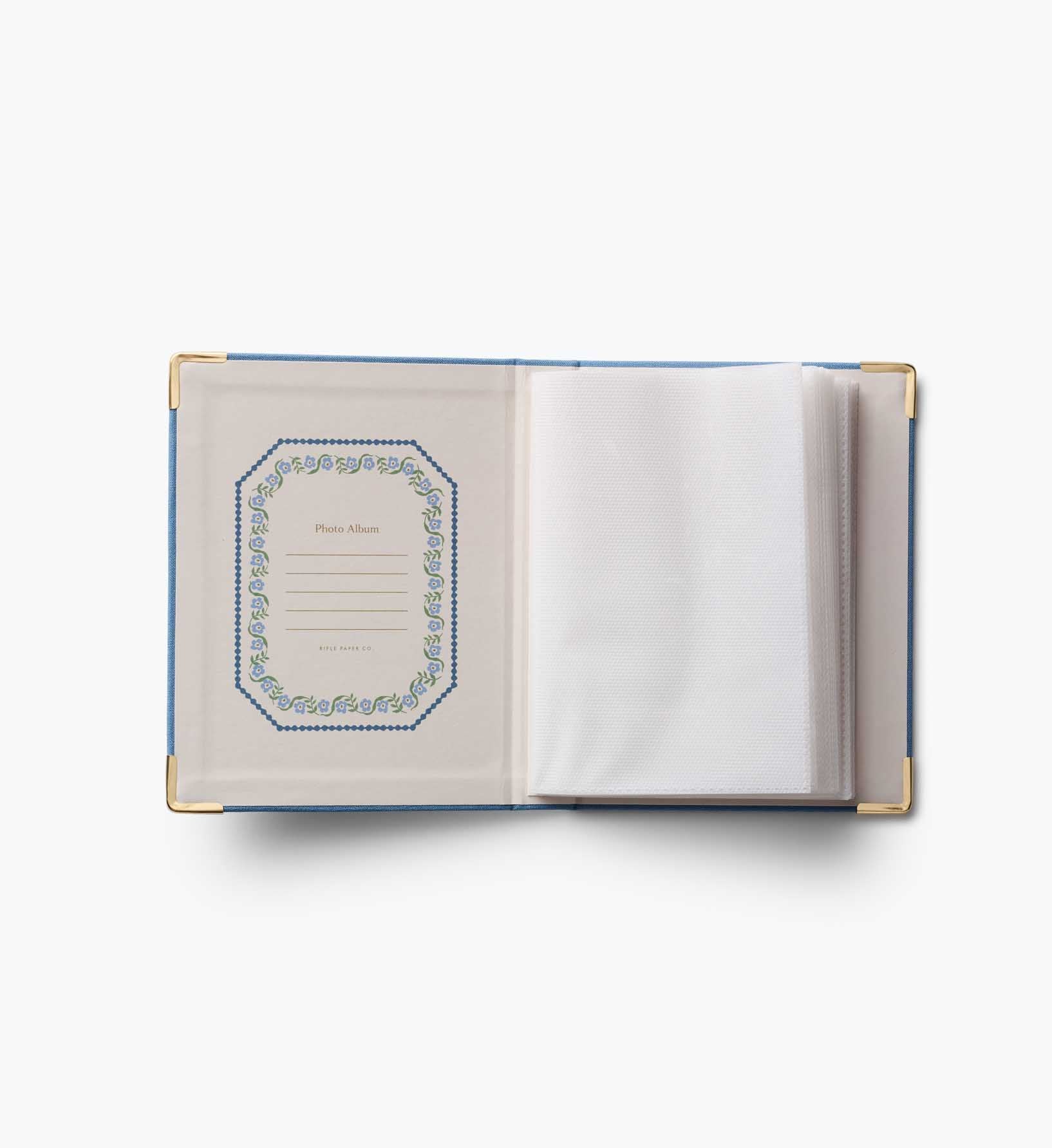 Cloverpaperco™ - Embroidered Small Photo Album - Delphine