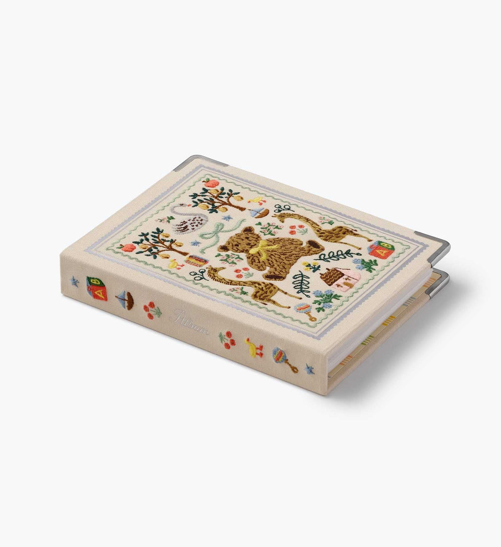 Cloverpaperco™ - Embroidered Small Photo Album - Storybook
