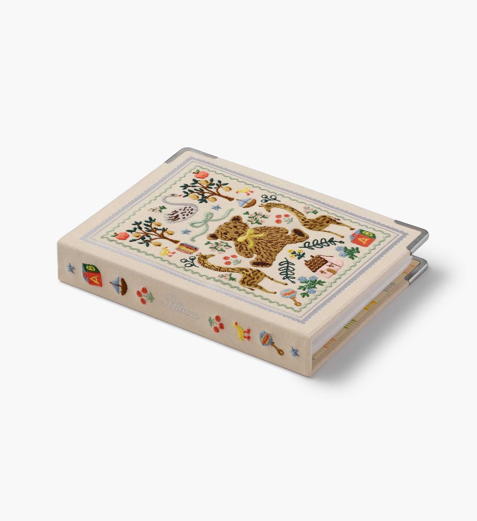 Cloverpaperco™ - Embroidered Small Photo Album - Storybook