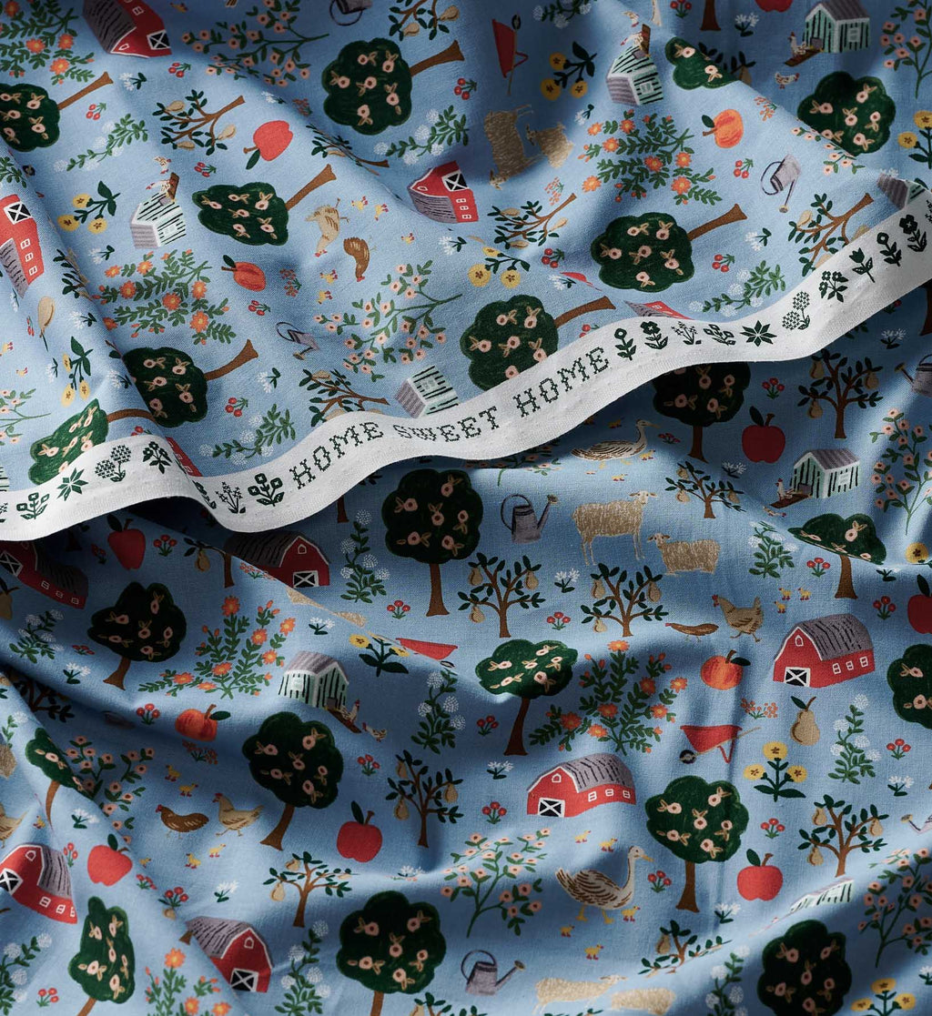 Cloverpaperco™ - Farmhouse Cotton Fabric - Slate