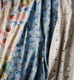 Cloverpaperco™ - Poppy Cotton Fabric - Slate