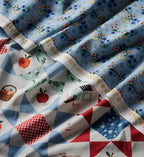 Cloverpaperco™ - Farmhouse Quilt Cotton Fabric - Slate
