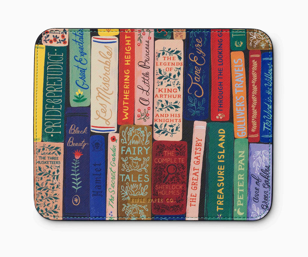 Cloverpaperco™ - Mouse Pad - Bookshelf