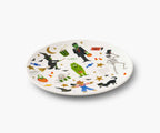 Cloverpaperco™ - Melamine Assorted Dessert Plates - Halloween Parade