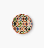Cloverpaperco™ - Melamine Assorted Dessert Plates - Halloween Argyle