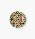Cloverpaperco™ - Melamine Assorted Dessert Plates - Halloween Argyle