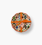 Cloverpaperco™ - Melamine Assorted Dessert Plates - Halloween Argyle