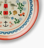 Cloverpaperco™ - Melamine Assorted Dessert Plates - Seaside